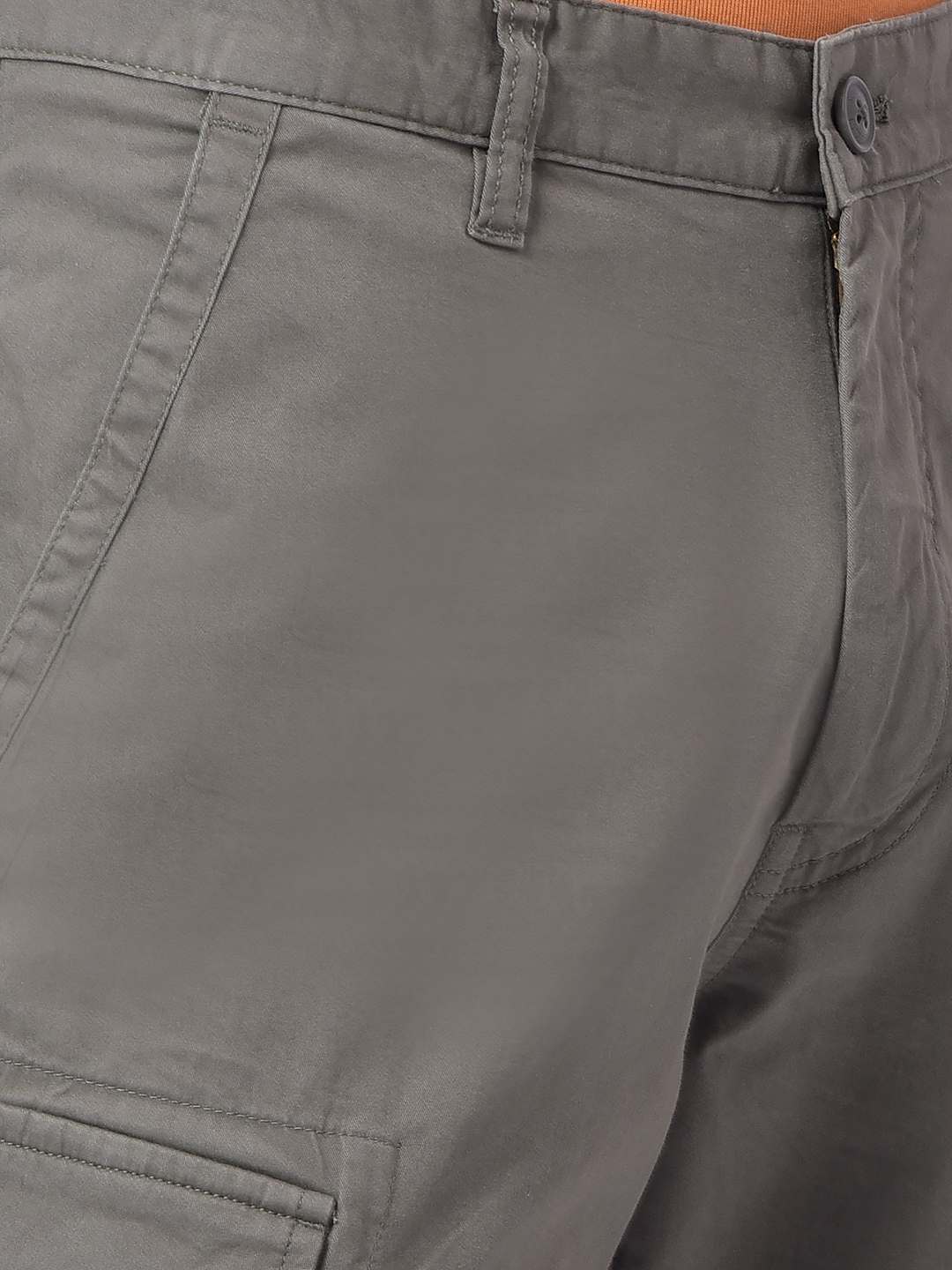 Numero Uno Men Olive Green Regular Fit Cargo Pants